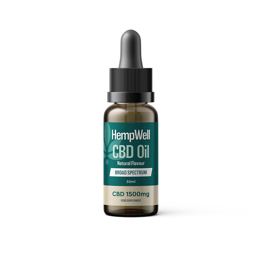 CBD BROAD SPECTRUM OIL DROPS 1500MG (30ML)