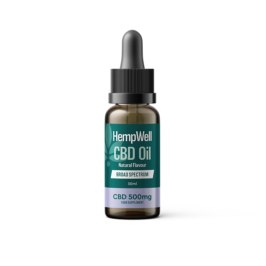 CBD BROAD SPECTRUM OIL DROPS 500MG (30ML)