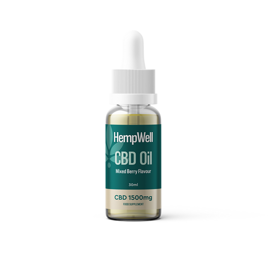 CBD OIL DROPS 1500MG (30ML)