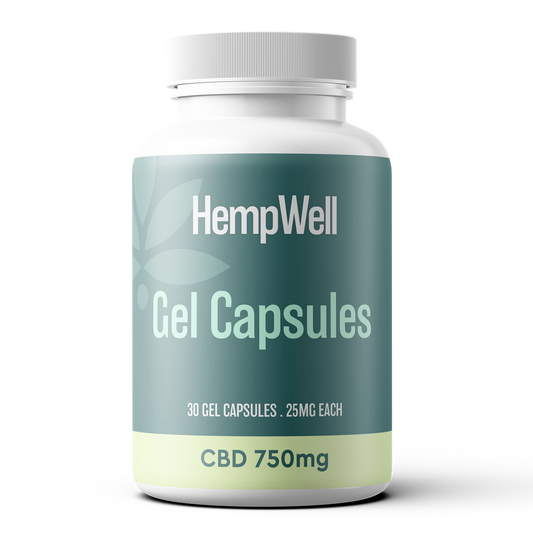 CBD CAPSULES 750MG (30 X 25MG)