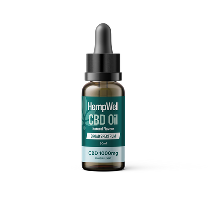 CBD BROAD SPECTRUM OIL DROPS 1000MG (30ML)