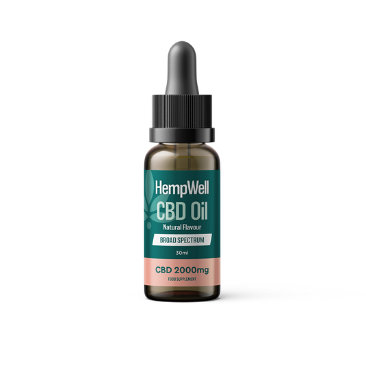 CBD BROAD SPECTRUM OIL DROPS 2000MG (30ML)