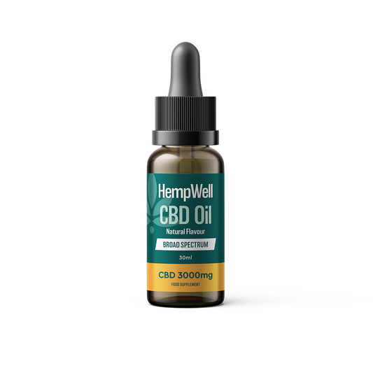 CBD BROAD SPECTRUM OIL DROPS 3000MG (30ML)